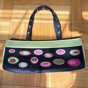 Vintage Jazzed silk embroidered Y2K purse bag